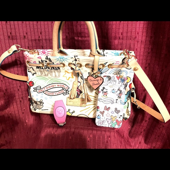Dooney&Bourke x Disney Tassel Satchel - Picture 1 of 13